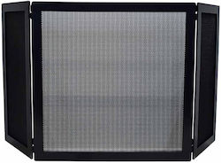 Metallic Fireplace Cover 600 Black 50x22x50x22 Metallic Fireplace Cover 600 Black 50x22x50x22