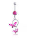 Amalfi Accessories Bauchnabel Piercing aus Stahl