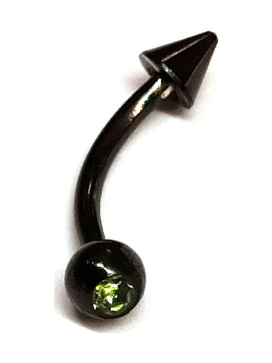 Amalfi Accessories Стомана Бар За Уши Зелен ЦЕ-4556890