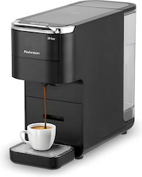 Rohnson Multicapsule 5 σε 1 Αυτόματη για Αλεσμένο Καφέ Μαύρη Rohnson Multicapsule 5 σε 1 Αυτόματη για Αλεσμένο Καφέ Μαύρη