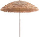 Summertiempo Folding Beach Umbrella Aluminum Diameter 2m