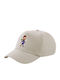 Lionel Messi Drawing Beige Sand Five-Leaf Cap Adults Cotton Unisex One Size