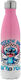 Koupakoupa Stitch Touch Me And I Will Bite You Recyclable Bottle Thermos Stainless Steel BPA Free 500ml Pink/white