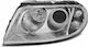 Front Left Car Bulb Vw Passat 3bg 00-05 Chrome H7 H7 Tyc