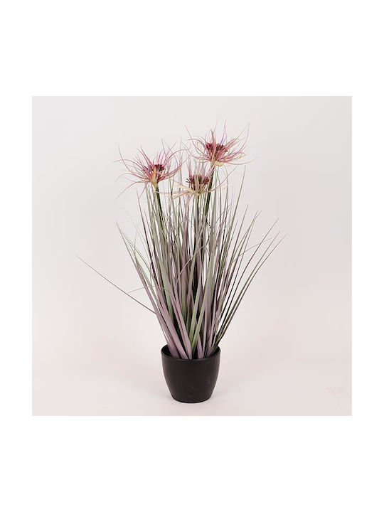 Pink Grass Plant Flower Potted Plastic 54cm Pac...