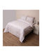 Anna Riska Duvet Cover Set Cotton Single with Pillowcase 160x240 Premium Beige