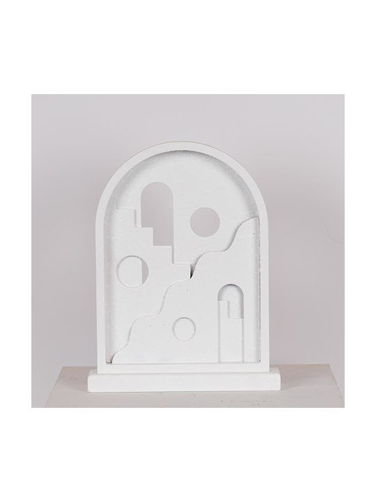 Set of Decorative Figures made of Wood 26x4.5x20cm 2pcs