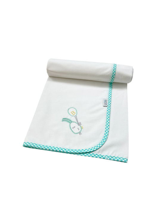 Bunny Bebe Balloon Baby Swaddle Blanket Cotton ...