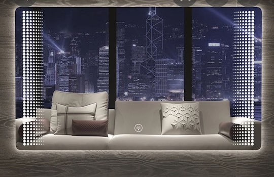 Mysmartmirror 70x100 Oglindă de Baie Iluminată cu Atingere On Off Dimmer