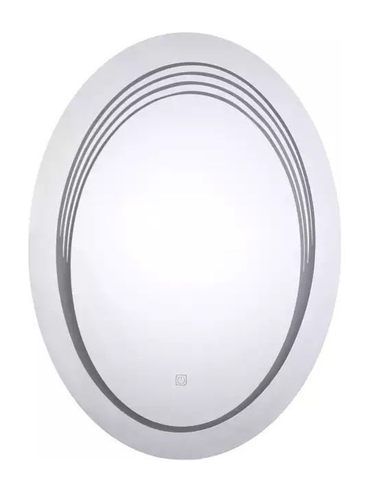 Mysmartmirror 60x90 Illuminated Touch Bathroom Mirror On Off & Dimmermysmartmirror