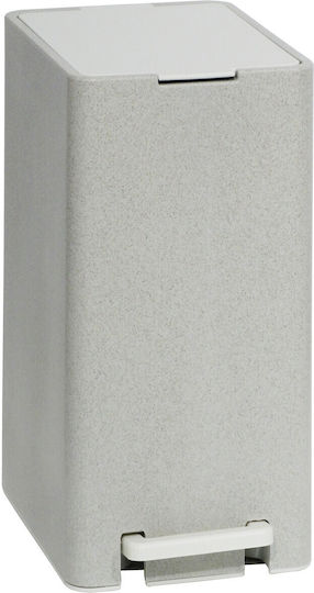 Bathroom Pedal Bin 17L 18.5x26x37cm Inner Bin 10L 1.04kg Plastic Soft Close Petra Elladas