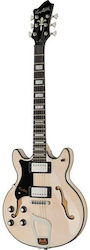 Hagstrom Alvar Lh Schwedisches Frost Elektrische Gitarre Hagstrom Alvar Lh Schwedisches Frost Elektrische Gitarre