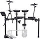 Roland Tobe Electronice TD-07DMK Negru Cu Scaun Căști Și Bețe De Tobe