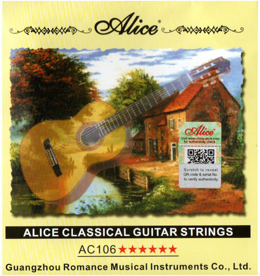 Set Classic Guitar Strings Alice A106