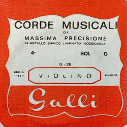 Galli G-026 Sol Lyre Violin String
