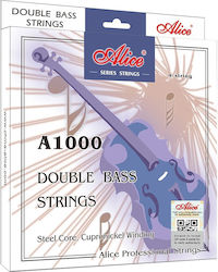 A1000 Double Bass String Set Steel Core Cupronickel Winding Χορδες Κοντραμπάσου A1000 Double Bass String Set Steel Core Cupronickel Winding Χορδες Κοντραμπάσου