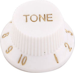 J.j Kb05 Weißes Potentiometer-Knopf für Gitarre