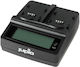 Jupio Duo Charger & 2 Plates Sony Fw50