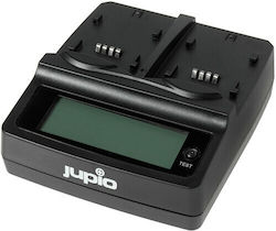 Jupio Duo Charger & 2 Plates Sony Npf550 750 970