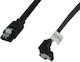 Oem Festplattenkabel Sata 7-polig/7-polig Schwarzes 0,2 m