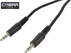 Cobra Male Mini Jack 3.5mm To Male Mini Jack 3.5mm Cable 6m Καλώδιο Αρσενικό Mini Jack 3.5mm Αρσενικό Mini Jack 3.5mm 6 Μέτρα Cl150-06 Cobra Male Mini Jack 3.5mm To Male Mini Jack 3.5mm Cable 6m Καλώδιο Αρσενικό Mini Jack 3.5mm Αρσενικό Mini Jack 3.5mm 6 Μέτρα Cl150-06