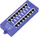 8-θυρος Gigabit Poe Injector Cat5e Μπλέ