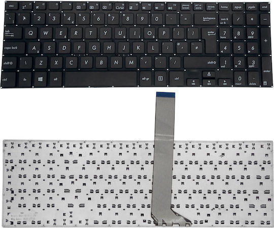Laptop Keyboard Asus A551l A551ln R553 R553ln S551l K551l K551la V551l UK Black Vertical Enter