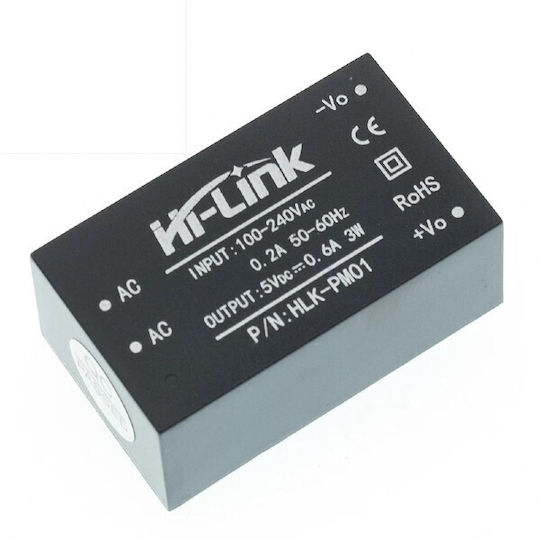 Hlk-pm01 90-240v AC la 5v 3W DC Mini Modul de Alimentare