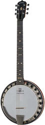 Deering Boston 6 String A E Banjo