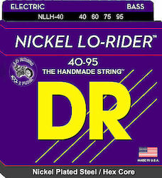 Dr Nickel Lo-riders 4-String Nllh-40 40-95 Einstellen für Bass Saiten Dr Nickel Lo-riders 4-String Nllh-40 40-95 Einstellen für Bass Saiten
