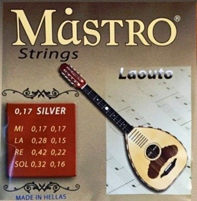 Mastro 017 Silver Strings Cretan Lute