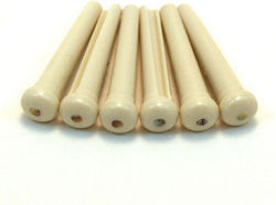 Leem Pins Cm619 Cremweiß Sphänen Für Akustikgitarre