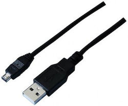 Wiretek Καλώδιο Usb 4p To A M 2m Umu12