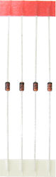 4 Τεμάχια 3.3v Δίοδοι Zener 0,5w Bzx55c3v3 3v3 Zener Diodes 500mw