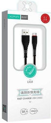Xipin Lx18 Reguläres Micro-USB-Kabel Usb 2.0 Zu Micro-USB 1,2m Schwarz