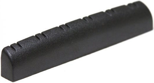Black Tusq Piuliță Crestată Pentru 12 Corzi 3/16" Lățime Pt 1578-00
