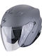 Scorpion EXO Z1 Mat Cement Grey Motorcycle Helmet Jet ECE 22.06