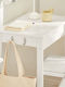 Schreibtisch Holz White 60x76x40cm
