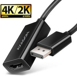 Axagon DisplayPort Мъжки в HDMI Женски