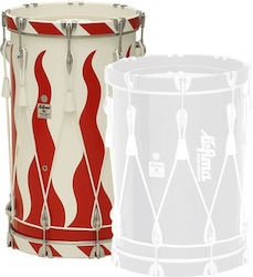 Lefima Lefima Parade Percussion Field Drum 18 Inches in Red