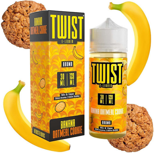 Twist Shot de aromă 120ml 1buc Banana Oatmeal Cookie
