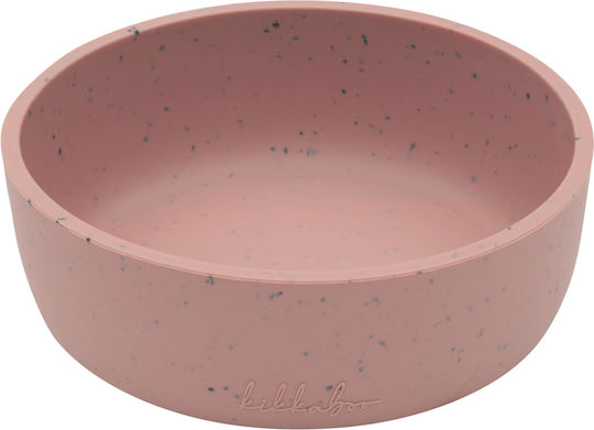 Kikka Boo Baby Food Bowl Platinum made of Silicone Pink