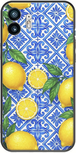 Lemon Garden Nothing Phone 2 Negru TPU Husa Din Silicon