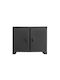 Double-leaf Plastic Cabinet with 1 Shelf Suitable for Small Spaces 70x44x54 cm