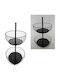 Galifas Fruit Bowl Metallic 2 Levels Black 33x45cm