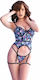 Chilirose Seturi de lenjerie sexy Albastru CR-4861