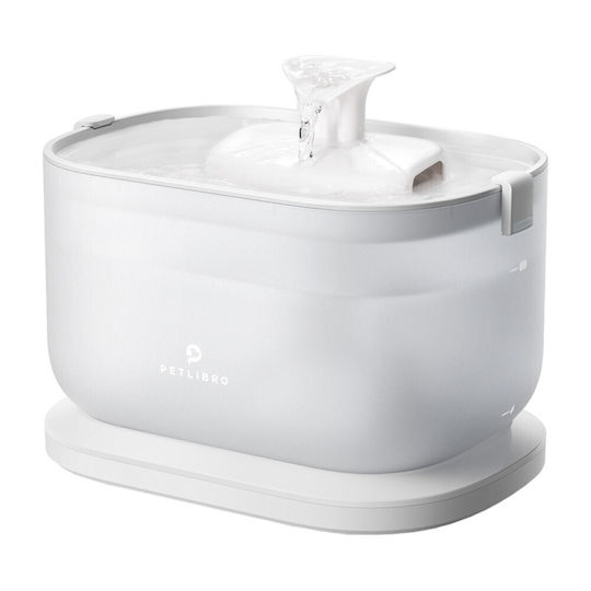 Petlibro Dockstream Plastic Adăpătoare / Fântână pentru Câine & Pisică 2.5lt în Culoare Alb