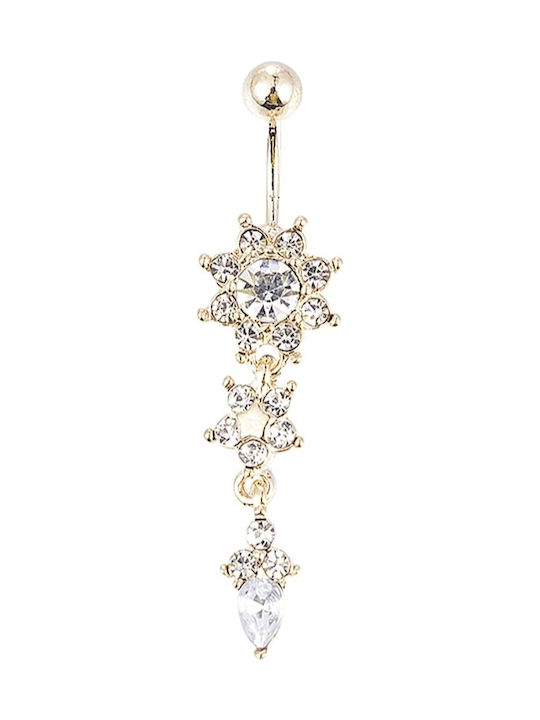 Amalfi Accessories Σκουλαρίκι Μπάρα Αφαλού Amalfi Accessories Σκουλαρίκι Μπάρα Αφαλού