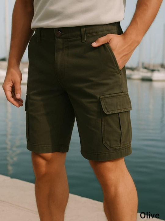 Senior Herrenshorts Cargo Khaki