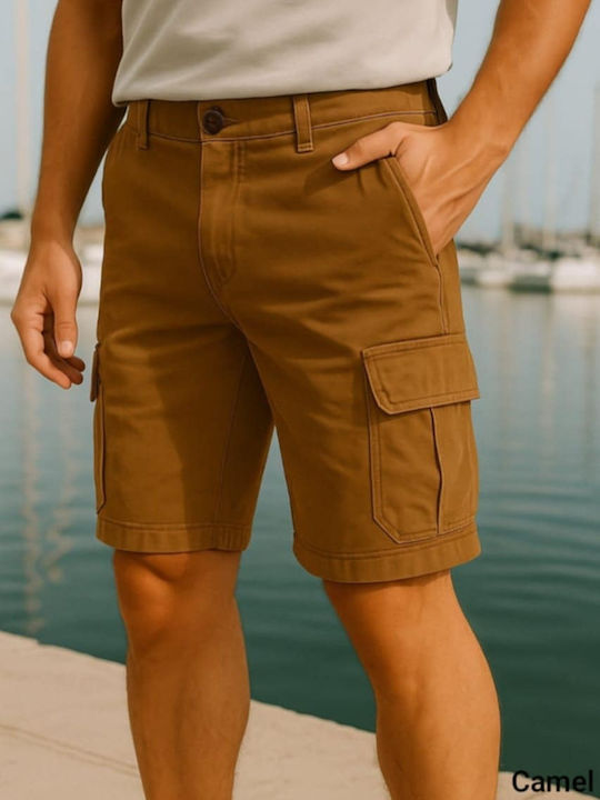 Herrenshorts Cargo Brown